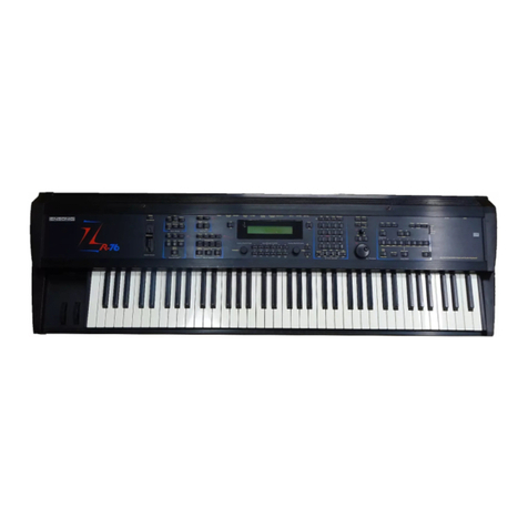 ENSONIQ ZR-76 Musician's manual