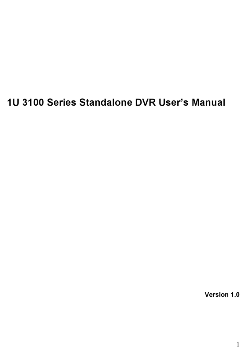 Dahua 3100 series User manual