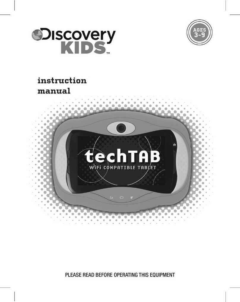 Discovery Kids Tech Tab instruction manual