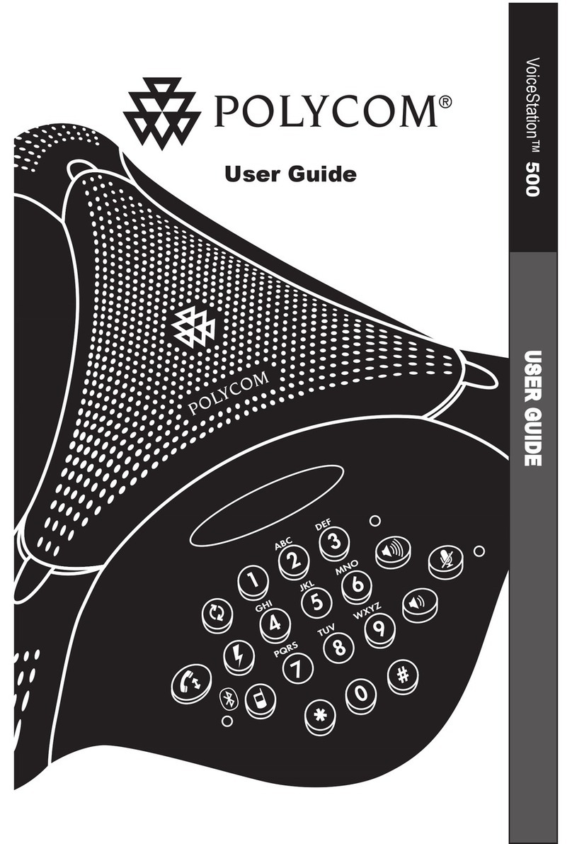 Polycom VoiceStation 500 user guide
