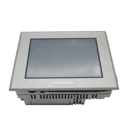 Pro-face AGP-3300 Series User manual Pro-face AGP-3300 Series User manual