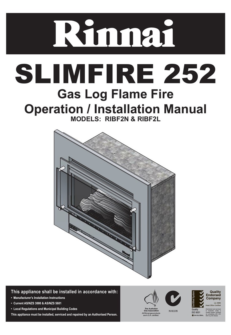 Rinnai RIBF2N User manual