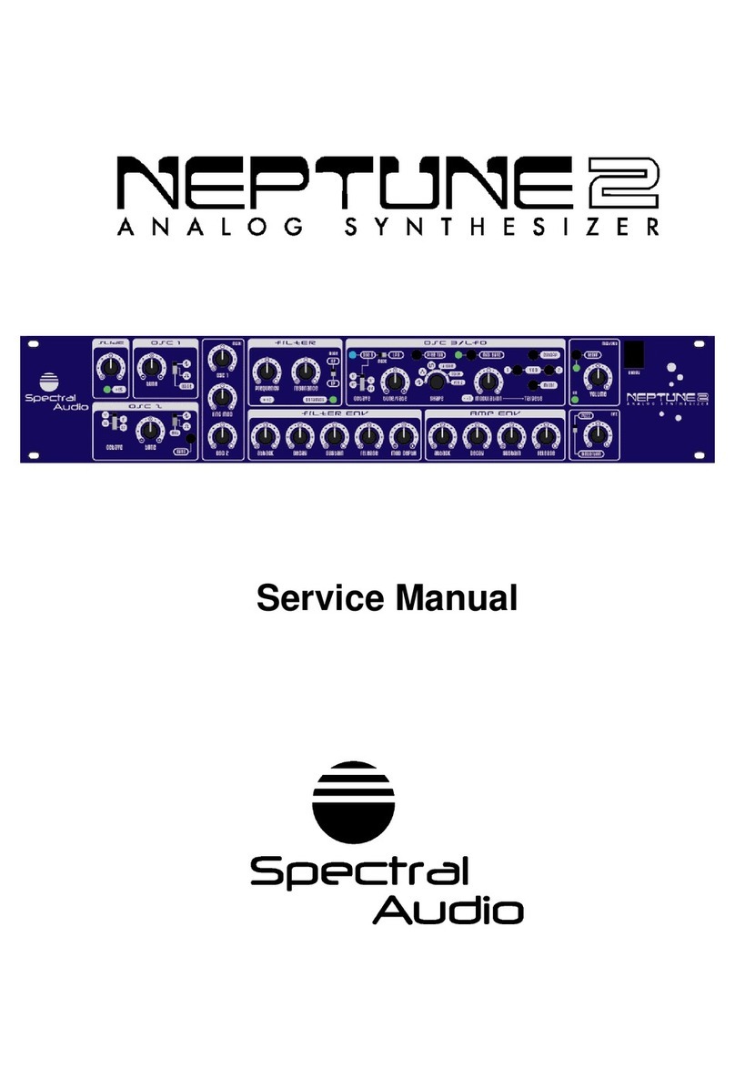 Spectral Audio Neptune 2 Service manual