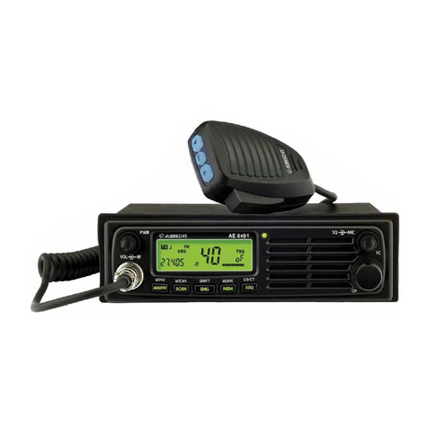 Albrecht CB Radio AE 6490 Service manual