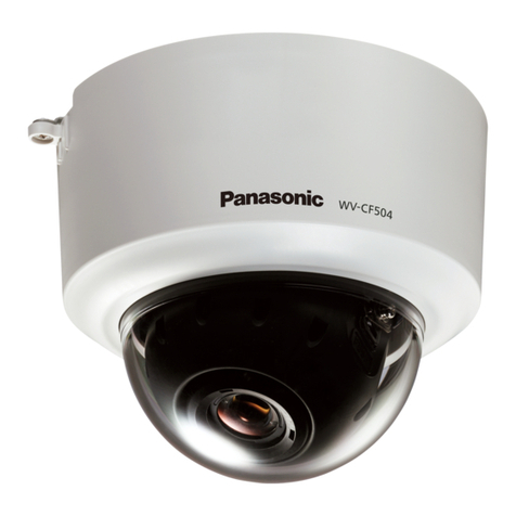 Panasonic WV-CF504 User manual