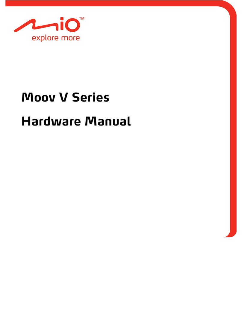 Mio MOOV V Series Hardware manual