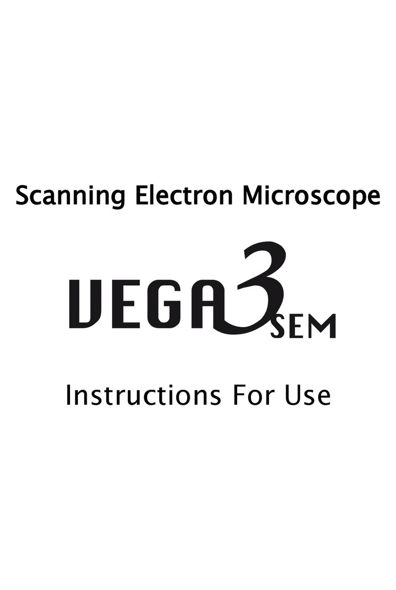 Tescan Vega 3 Sem Instructions for use