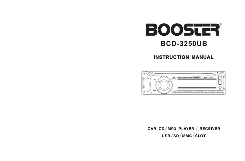 Booster BCD-3250UB instruction manual