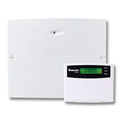 Texecom Veritas Excel Master User manual