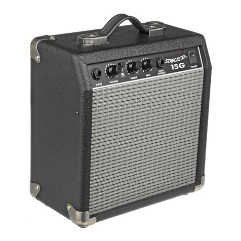 Fender Frontman 15G User manual Fender Frontman 15G User manual