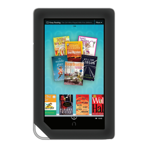 Barnes & Noble NookColor User manual