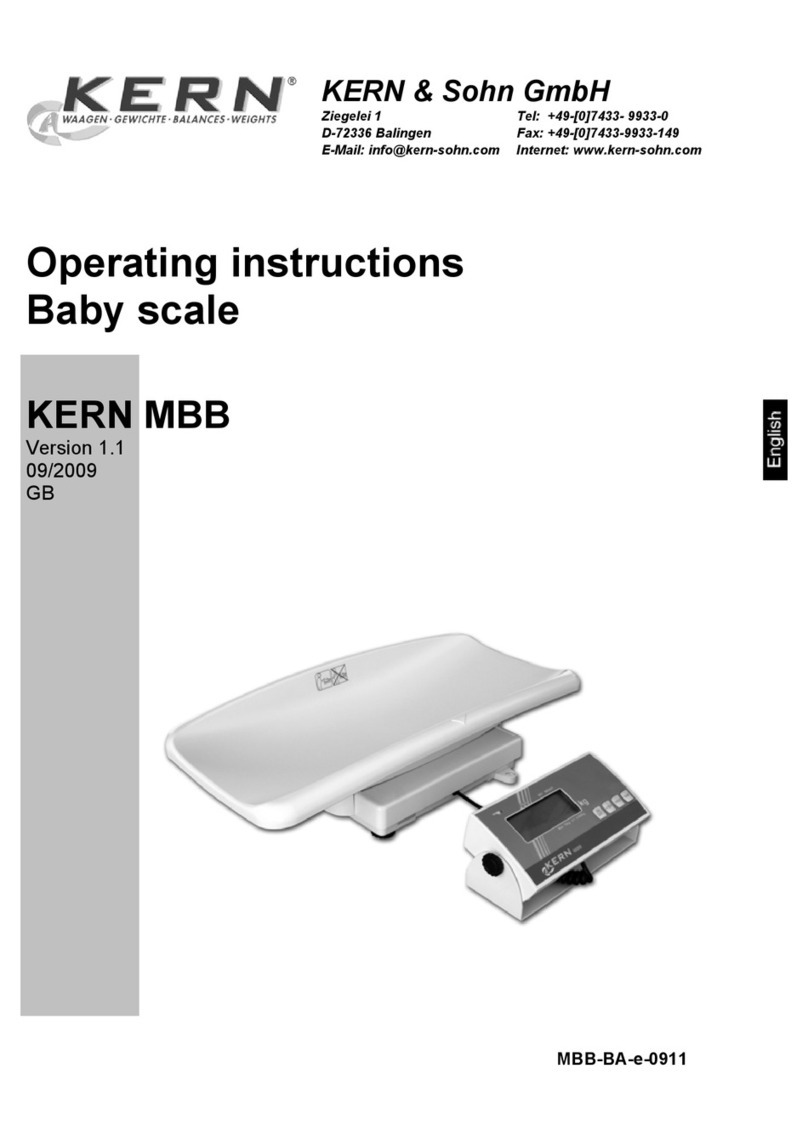 KERN MBB User manual