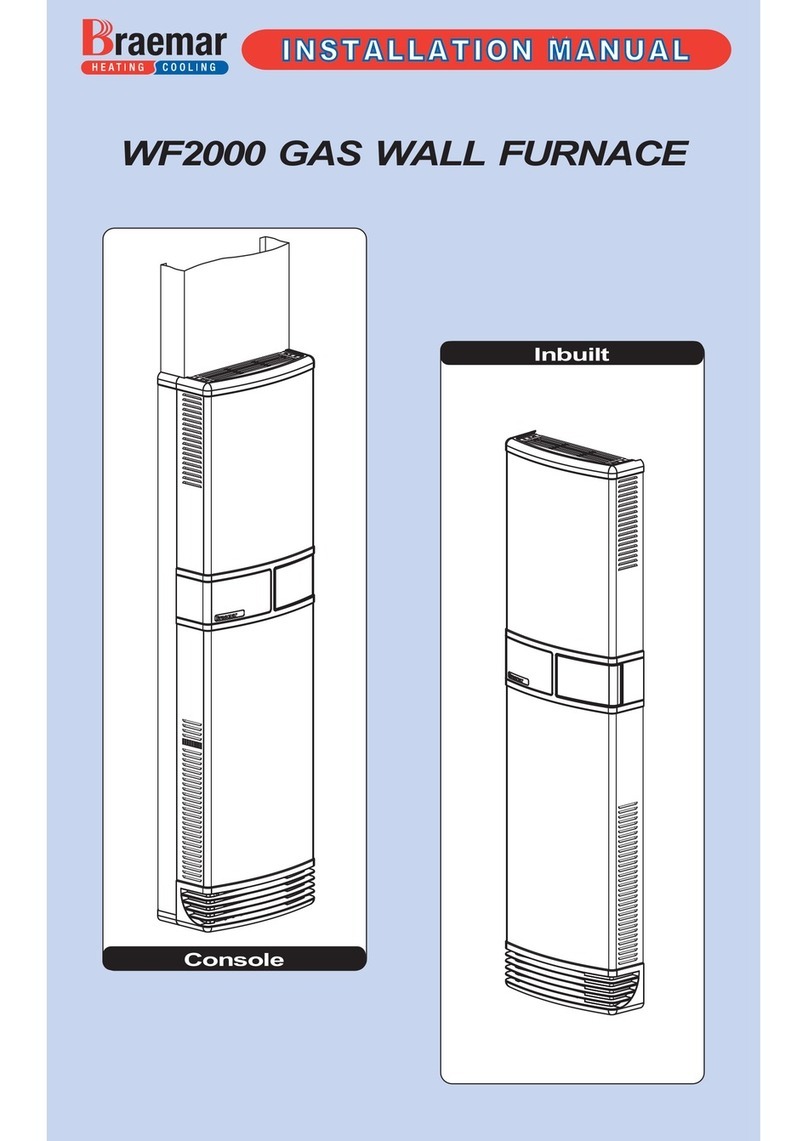 Braemar WF2000 User manual
