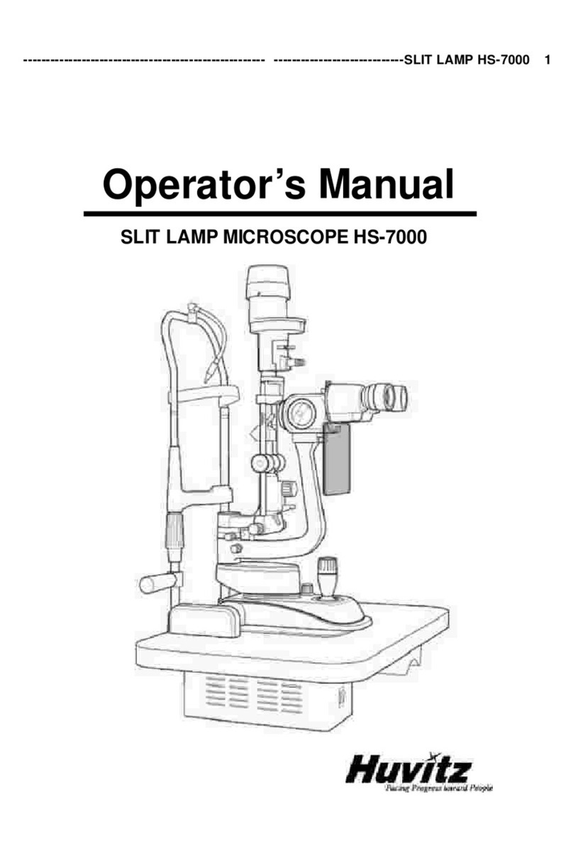 Huvitz HS-7000 User manual