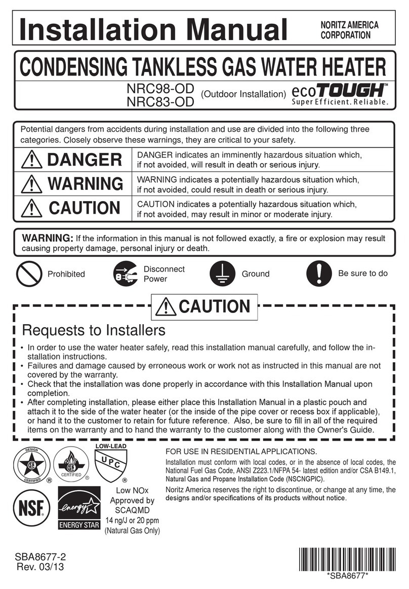 Noritz NRC98-OD installation manual