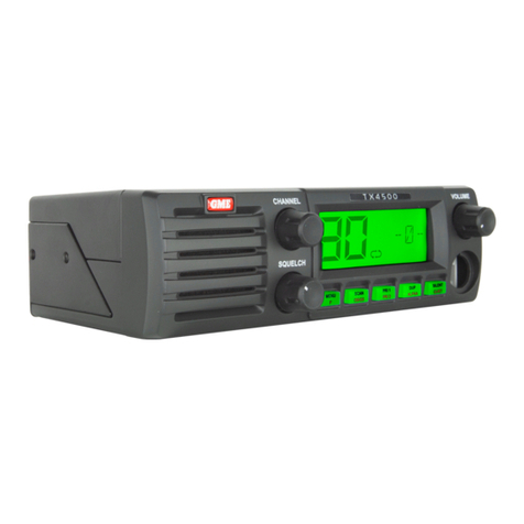 GME TX4500 User manual