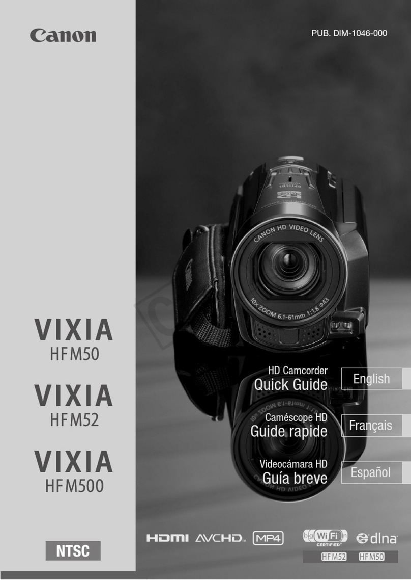 Canon VIXIA HF M50 User manual