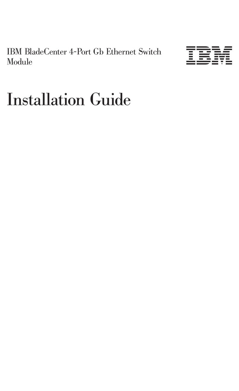 IBM BladeCenter 4-Port installation guide