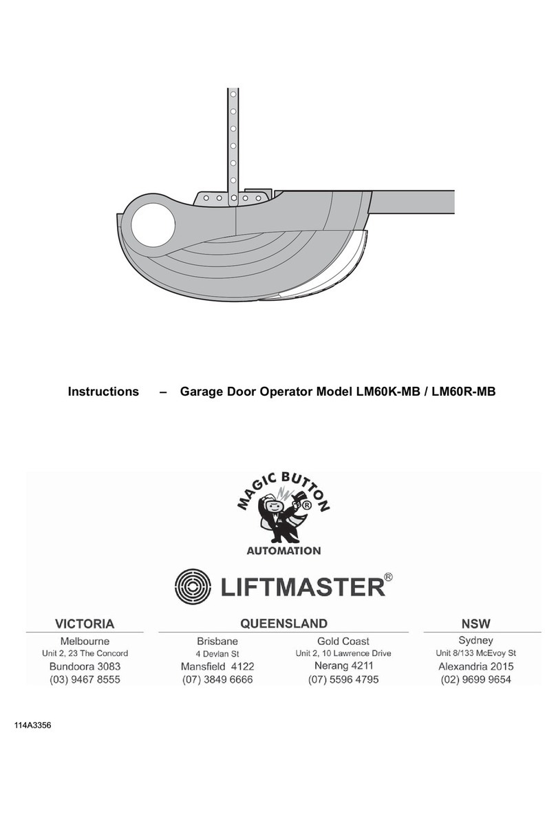 Chamberlain LM60K-MB User manual