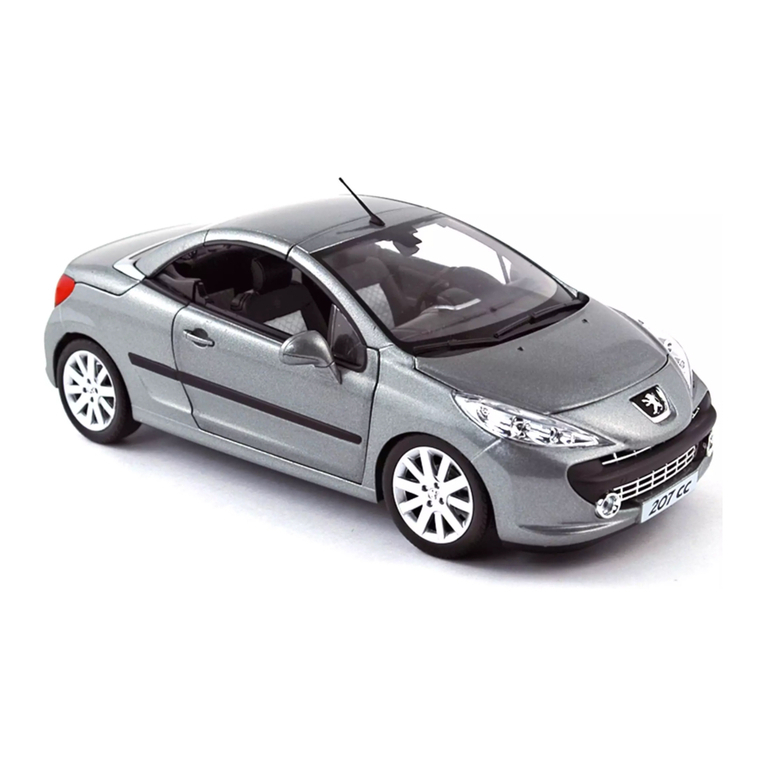 PEUGEOT 207cc owner's manual