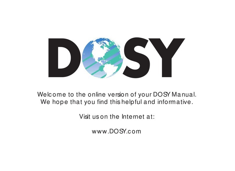Dosy 12V DC Intercom instruction manual
