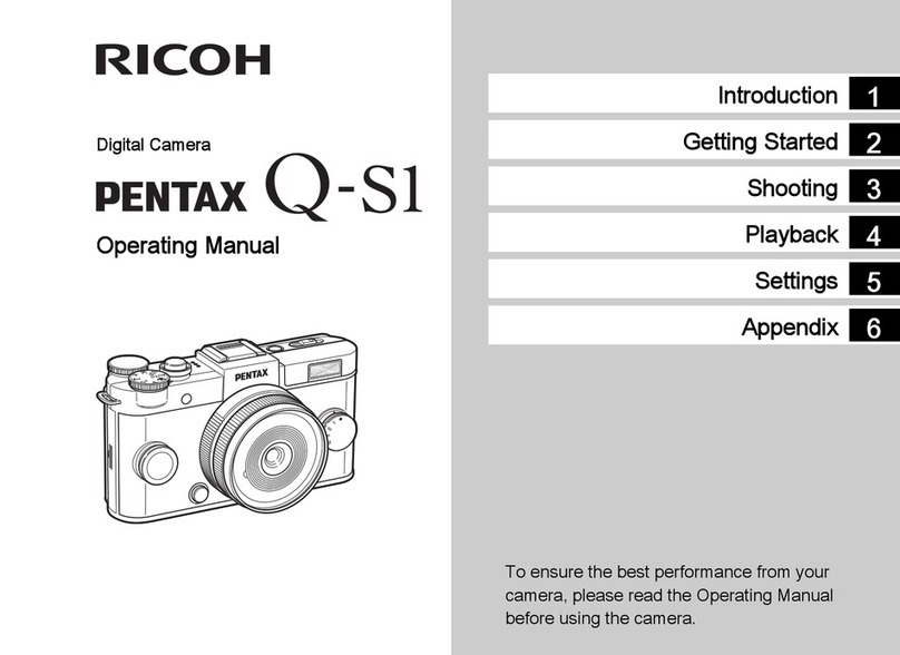 Pentax QS-1 Operation manual