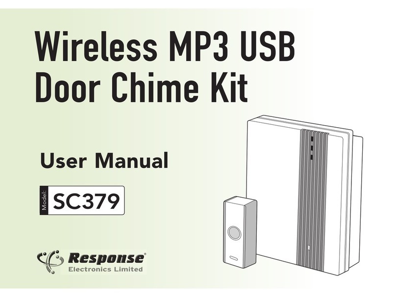 Response SC379 user manual