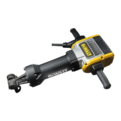 DeWalt D25980 instruction manual