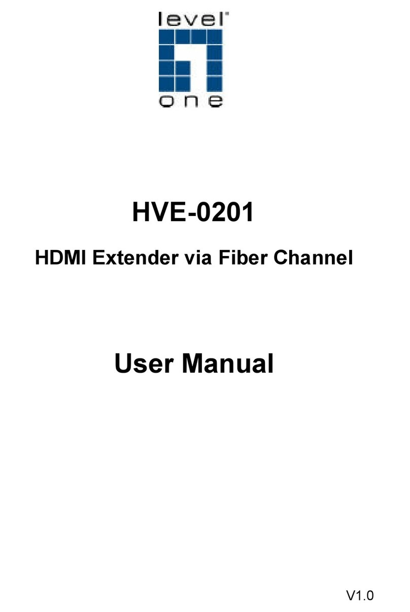 LevelOne HVE-0201 User manual