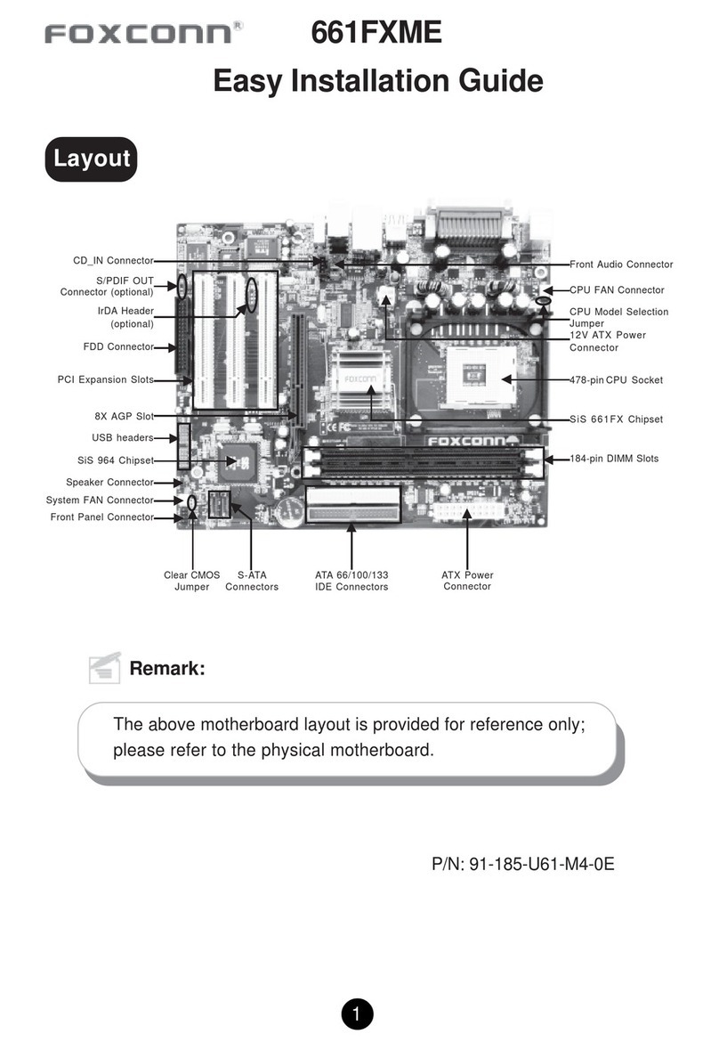 Foxconn 661FXME Datasheet