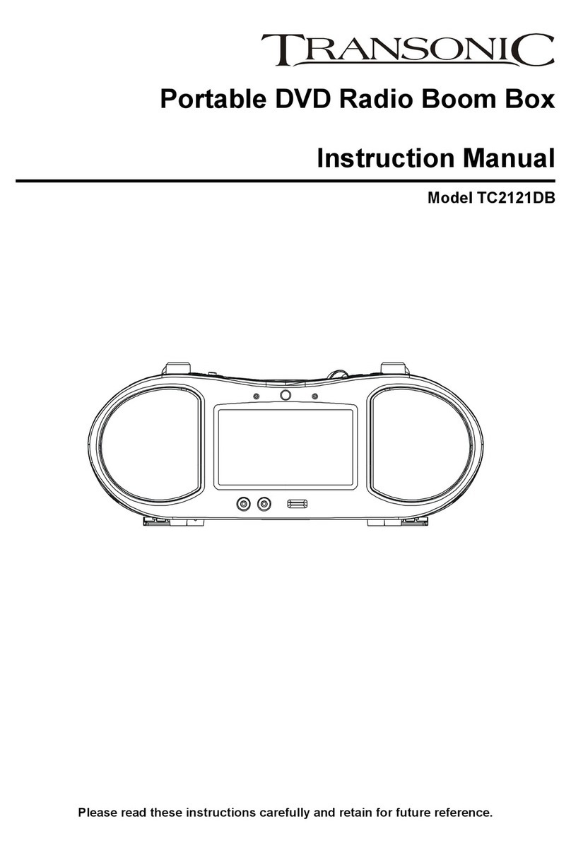 Transonic TC2121DB instruction manual