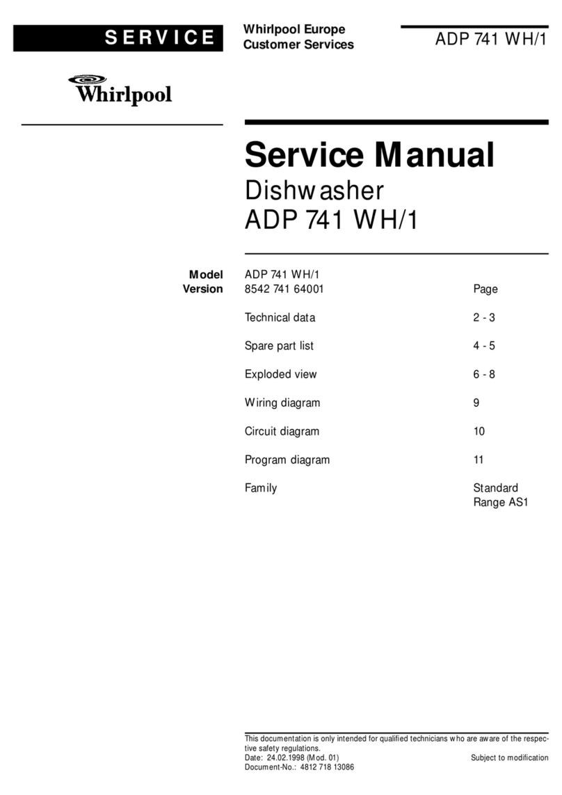 Whirlpool ADP 741 WH/1 User manual Whirlpool ADP 741 WH/1 User manual
