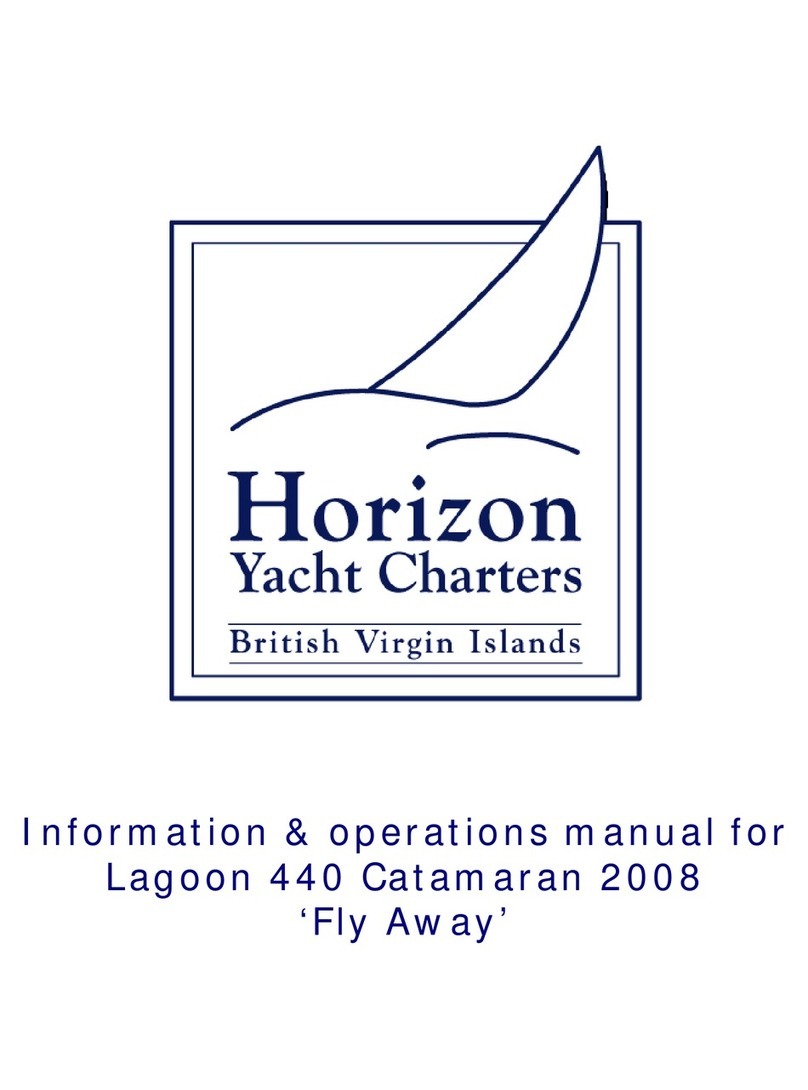Horizon Yacht Charters Lagoon 440 'Fly Bye' 2006 Information & operation manual Horizon Yacht Charters Lagoon 440 'Fly Bye' 2006 Information & operation manual