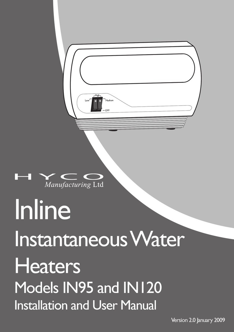 Hyco IN95 User manual