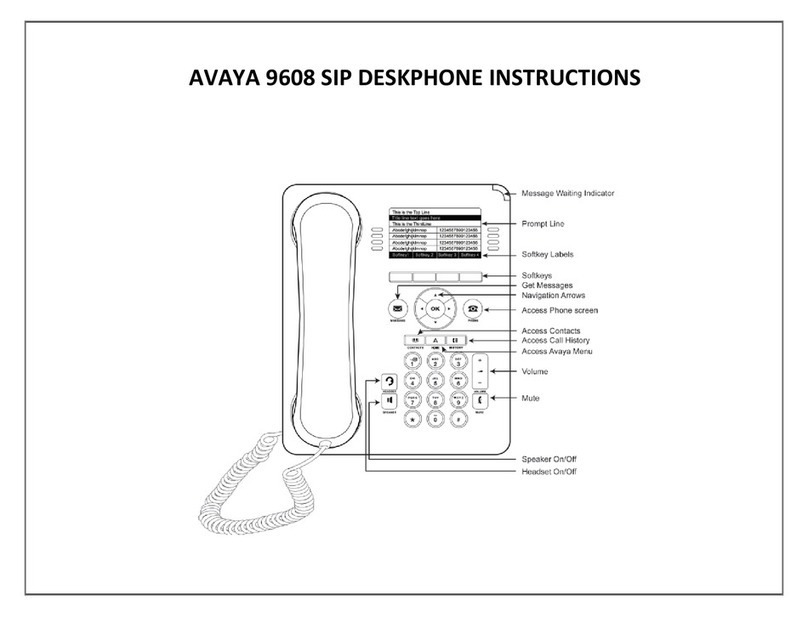 Avaya IP Office 9608 User manual