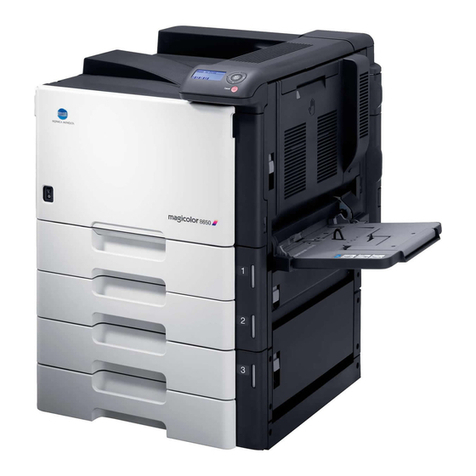 Konica Minolta magicolor 8650 User manual