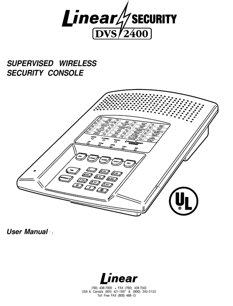 Linear Security DVS-2400 User manual