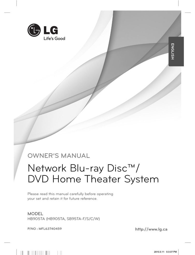 LG SB95TA-F owner's manual
