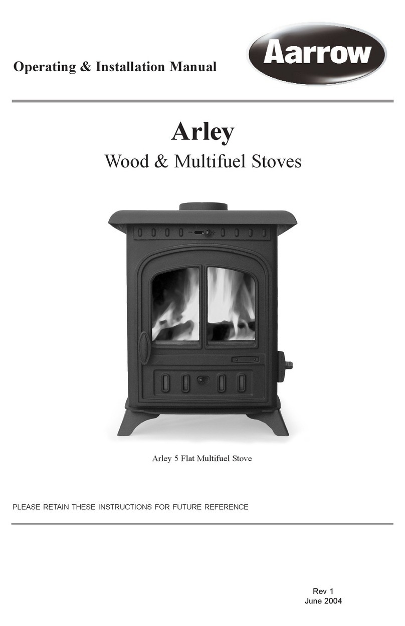 Aarrow Arley Operating & installation manual Aarrow Arley Operating & installation manual