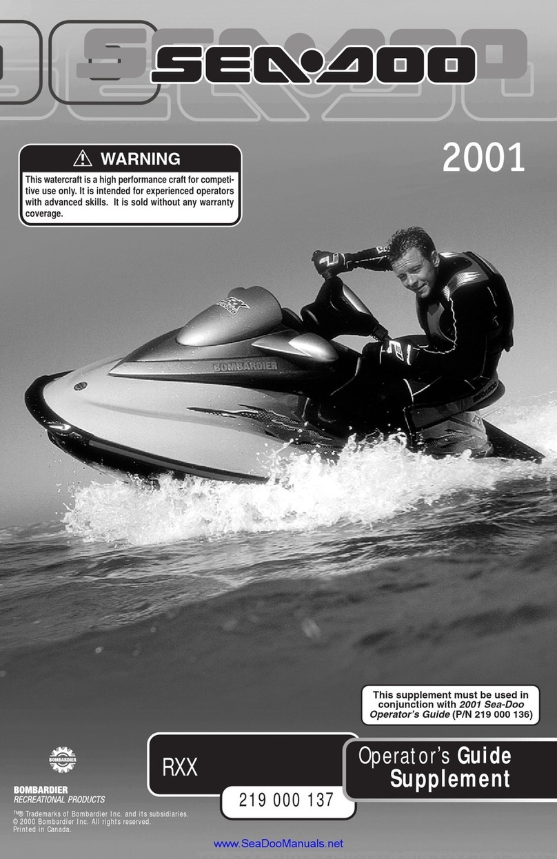 Sea-doo 2011 RXX Manual Sea-doo 2011 RXX Manual