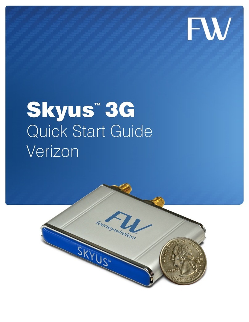 FW Skyus 3G User manual