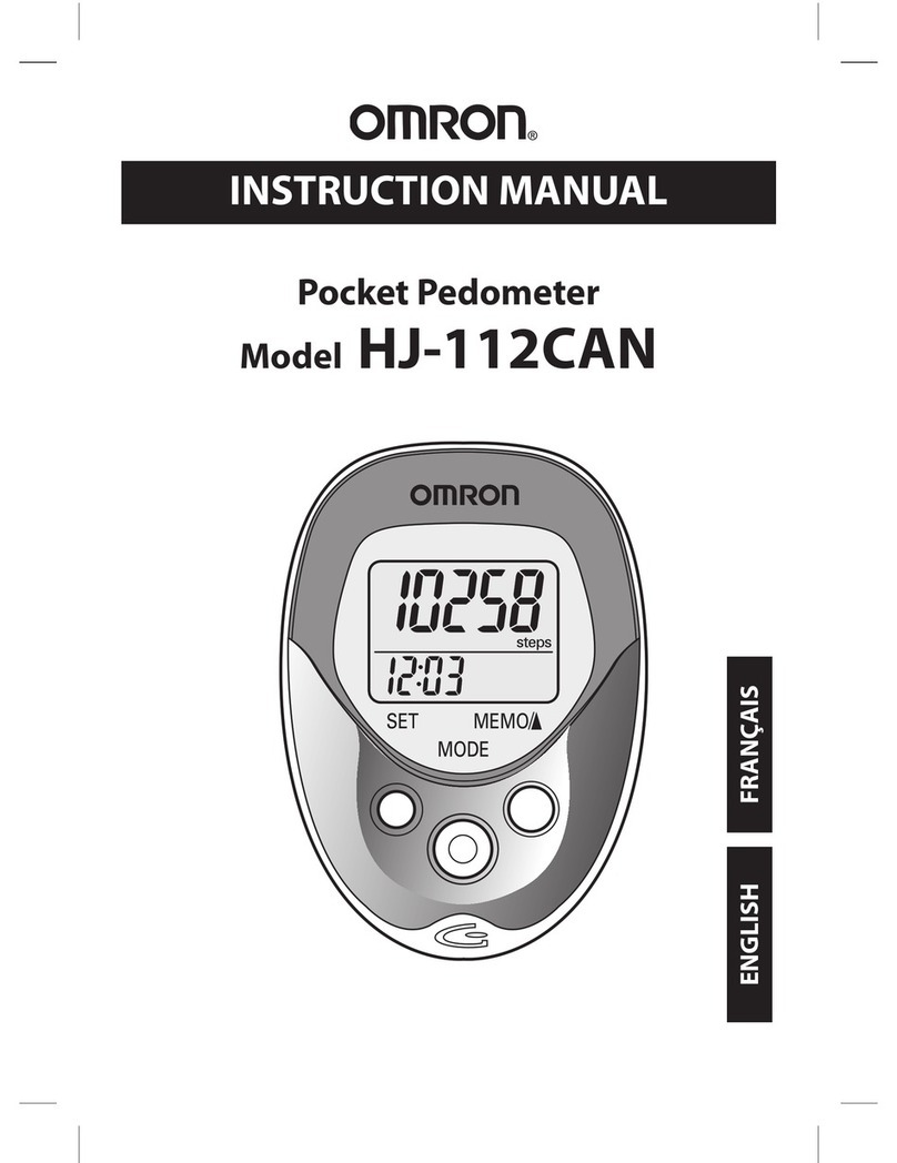 Omron HJ0112CAN User manual