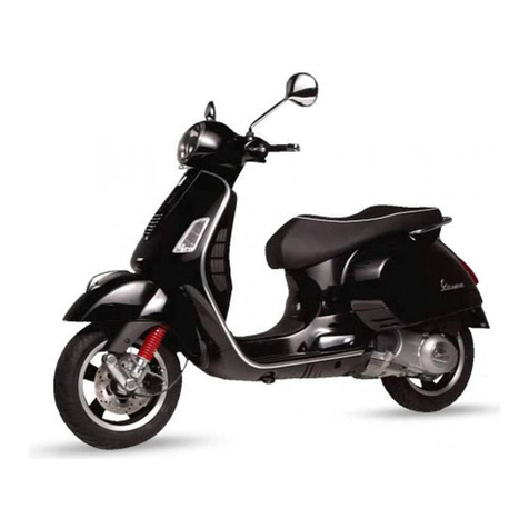VESPA GT 125 Instruction manual VESPA GT 125 Instruction manual