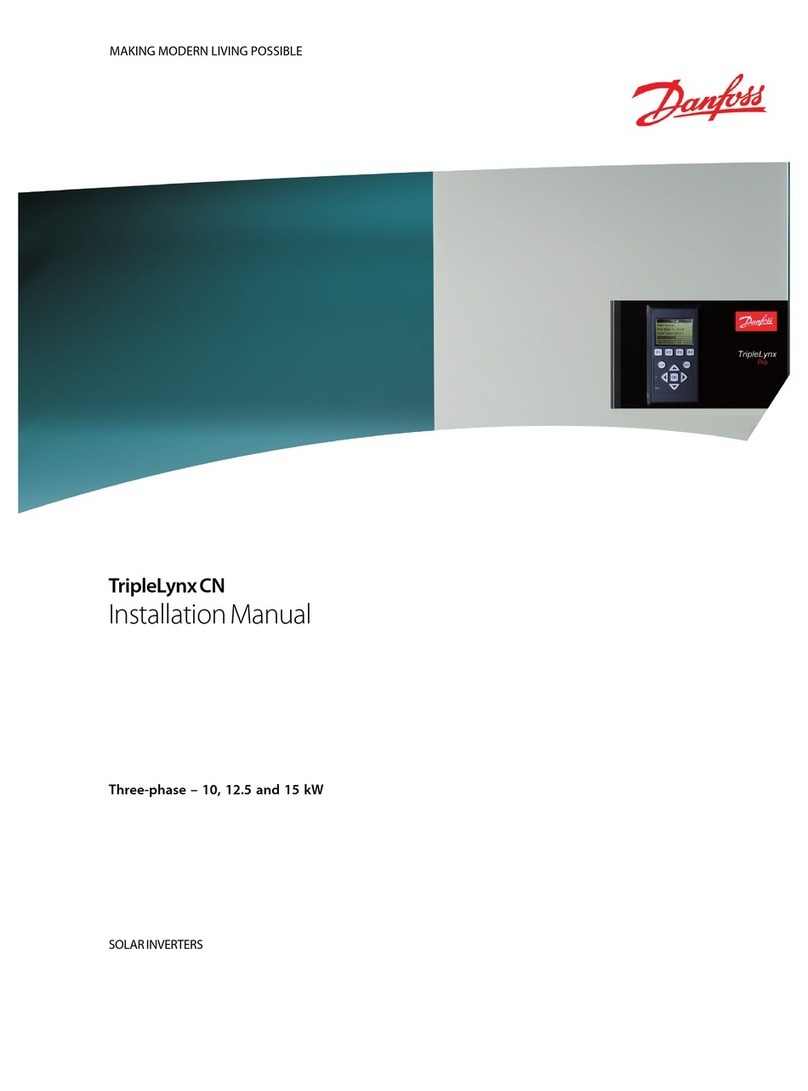 Danfoss TripleLynx CN User manual Danfoss TripleLynx CN User manual