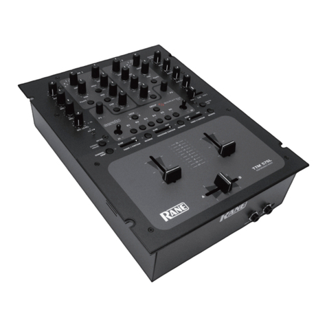 Rane TTM 57SL User manual