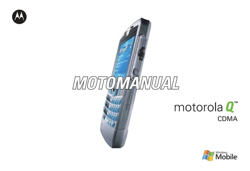 Motorola CDMA User manual