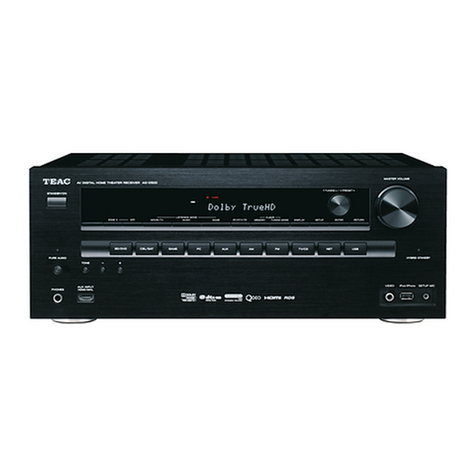 Teac AG-D500 User manual