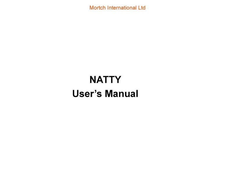 Mortch Natty user manual