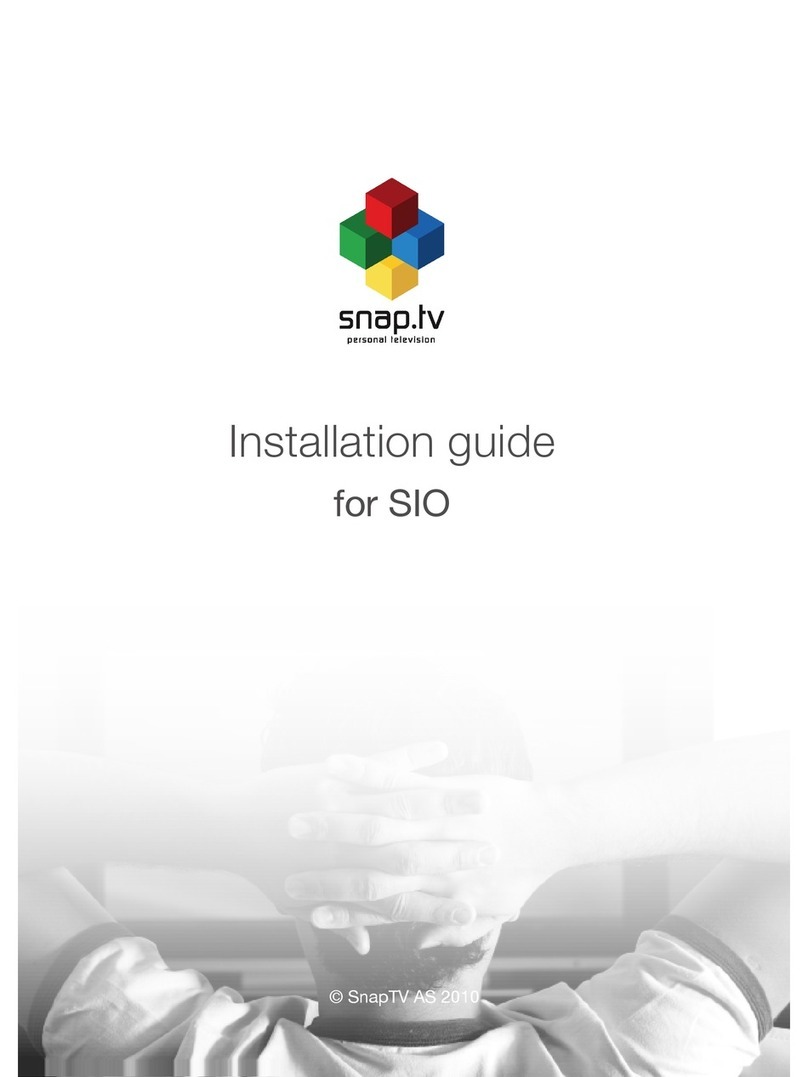 SnapTV Inteno box User manual