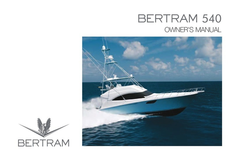 Bertram 540 owner's manual